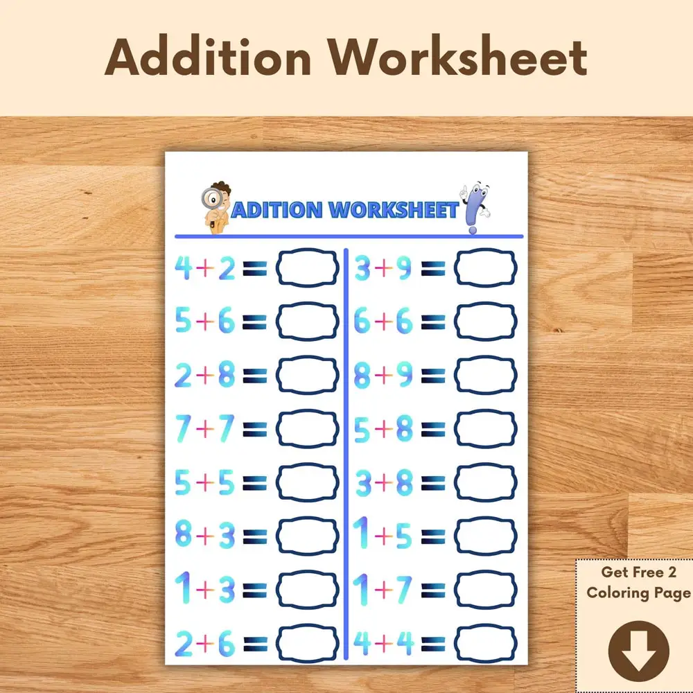 addition worksheet