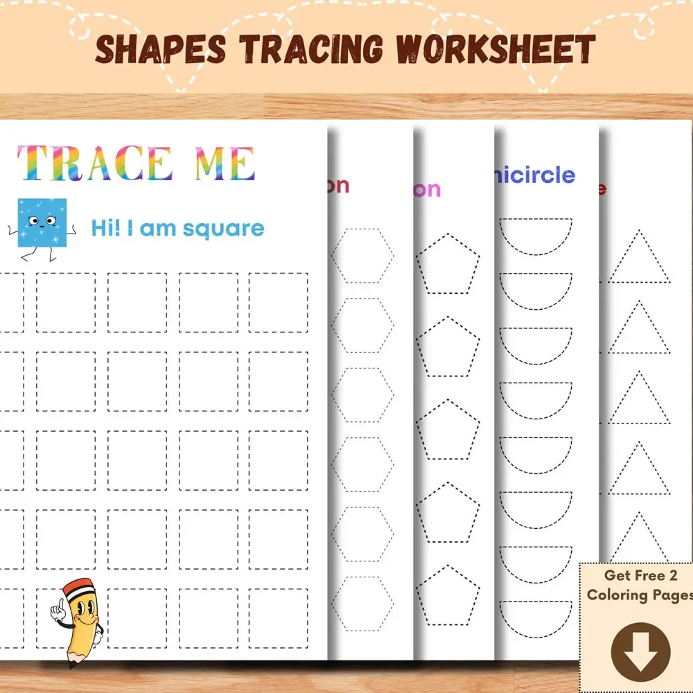 tracing shapes