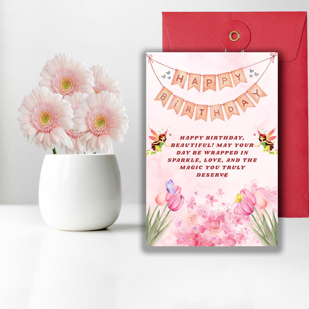 Floral Birthday Card